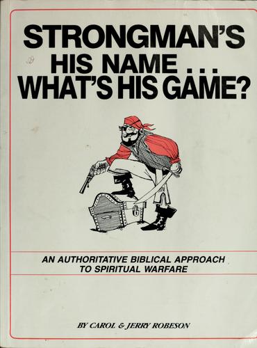 Cover for Strongman's his name
