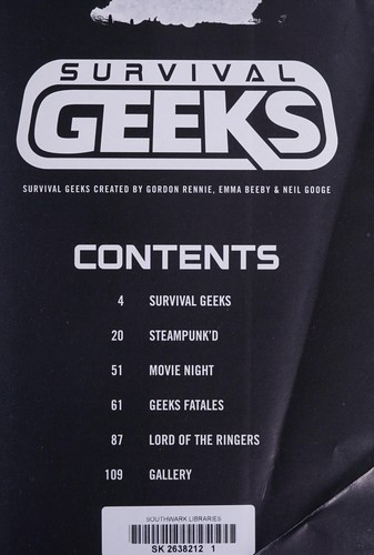 Cover for Survival Geeks