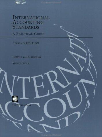 Cover for International accounting standards