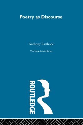Cover for Poetry As Discourse