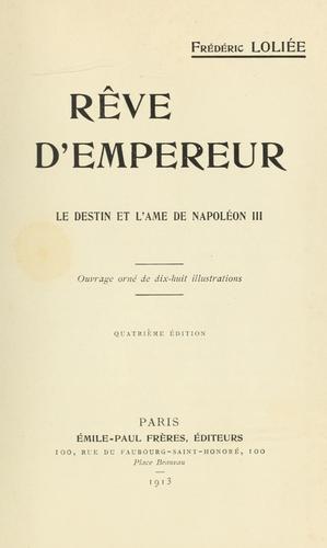 Cover for Rêve d'empereur