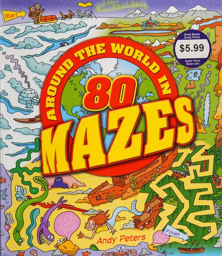Cover for Around the World in 80 Mazes