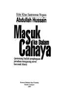 Cover for Masuk ke dalam cahaya
