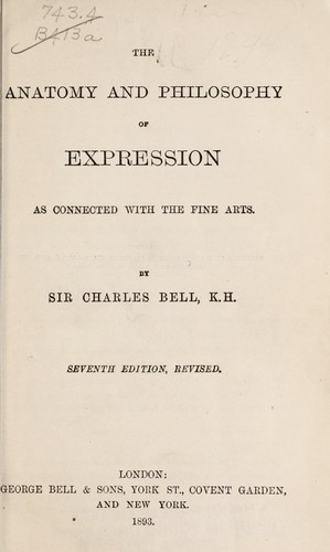 Cover for The anatomy and philosophy of expression