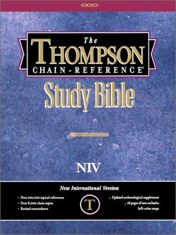 Cover for Thompson Chain Reference Study Bible-NIV