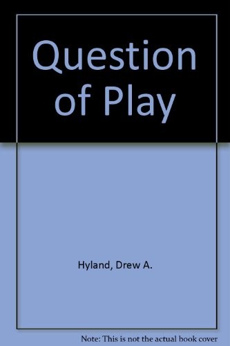 Cover for The question of play