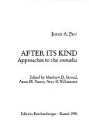 Cover for After its kind