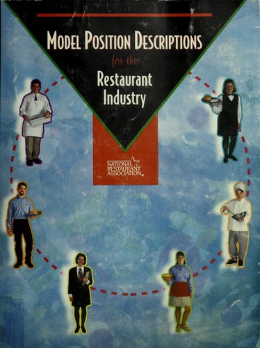 Cover for Model position descriptions for the restaurant industry