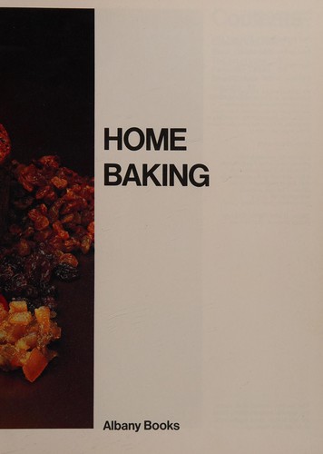 Cover for Home baking.