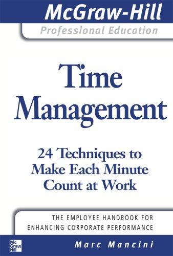 Cover for Time Management