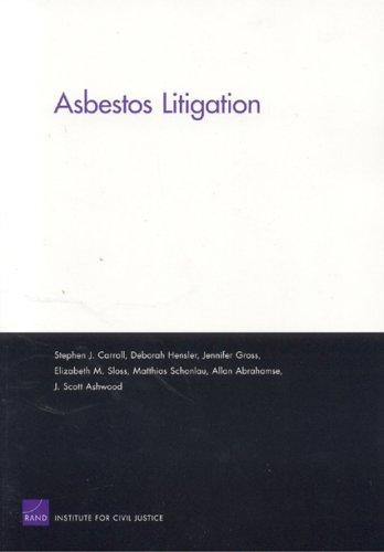 Cover for Asbestos Litigation
