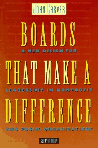 Cover for Boards that make a difference