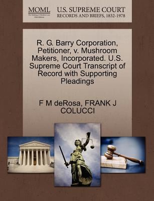 Cover for R G Barry Corporation Petitioner