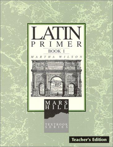 Cover for Latin Primer 1 Teacher's Edition
