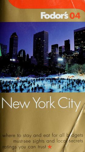 Cover for Fodor's '04 New York City