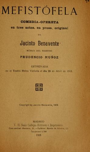 Cover for Mefistófela