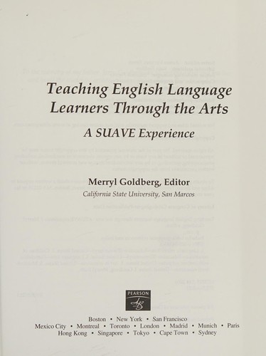 Cover for Teaching English language learners through the arts
