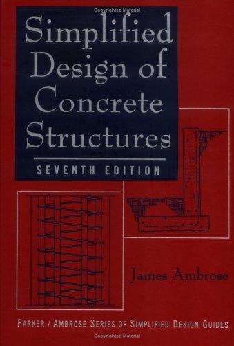 Cover for Simplified design of concrete structures