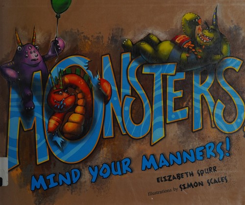 Cover for Monsters, mind your manners!
