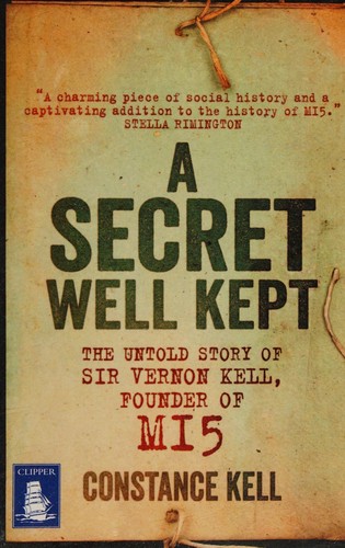 Cover for A secret well kept