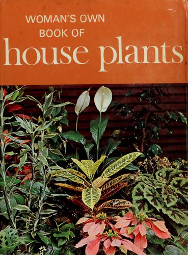 Cover for Woman's own book of house plants.
