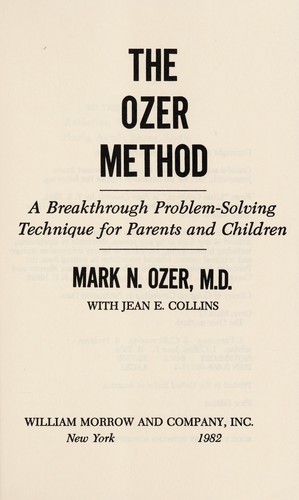 Cover for The Ozer method