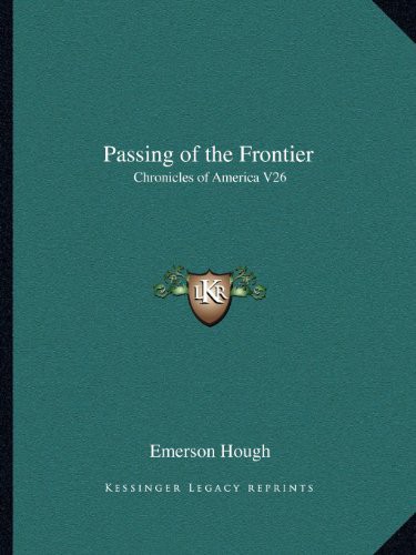 Cover for Passing of the Frontier