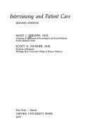 Cover for Interviewing and patient care