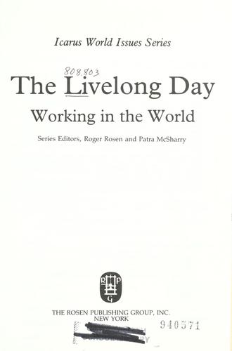 Cover for The Livelong Day