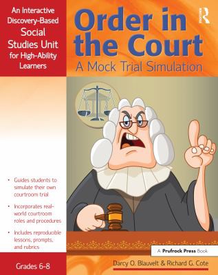 Cover for Order in the Court