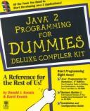 Cover for Java 2 Programming for Dummies Deluxe Compiler Kit