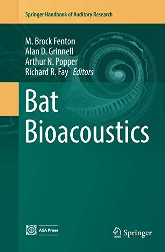 Cover for Bat Bioacoustics