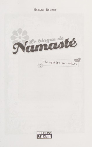 Cover for Mystère du T-Shirt