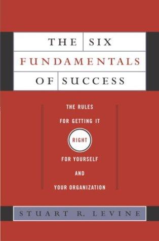 Cover for The Six Fundamentals of Success