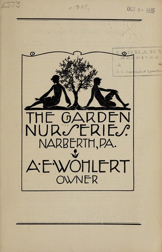 Cover for The Garden Nurseries