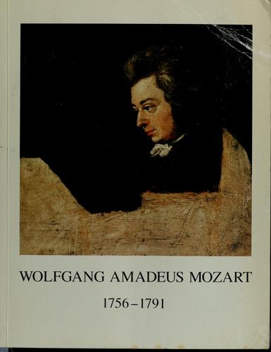 Cover for Wolfgang Amadeus Mozart, 1756-1791