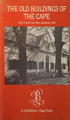 Cover for The old buildings of the Cape