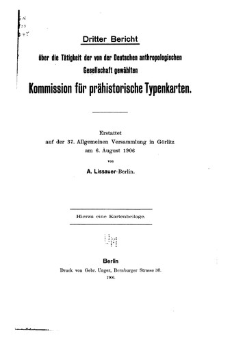 Cover for Bericht...