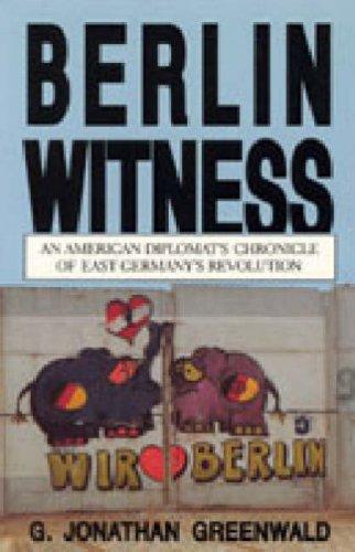Cover for Berlin witness