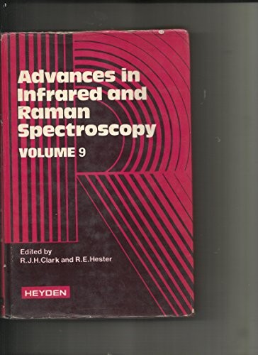 Cover for Advances in Infrared and Raman Spectroscopy (Advances in Infrared & Raman Spectroscopy)