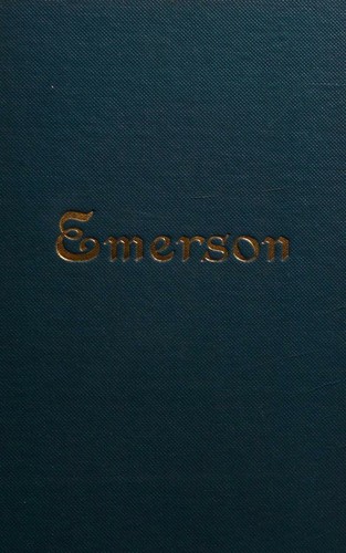 Cover for Poems of Ralf Waldo Emerson
