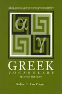 Cover for Building your New Testament Greek vocabulary