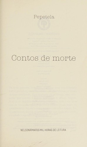 Cover for Contos de Morte
