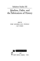Cover for Muslims, Dalits, and the fabrications of history