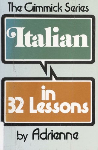Cover for Italian in 32 lessons