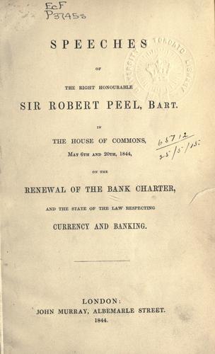 Cover for Speeches