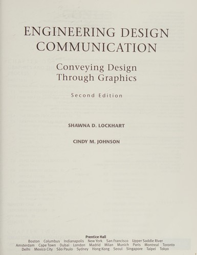 Cover for Engineering design communication