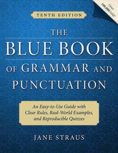 Cover for The Blue Book of Grammar and Punctuation