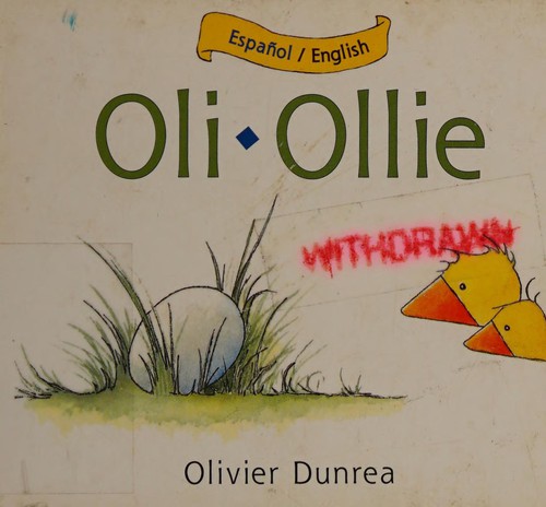 Cover for Oli/Ollie Bilingual Board Book
