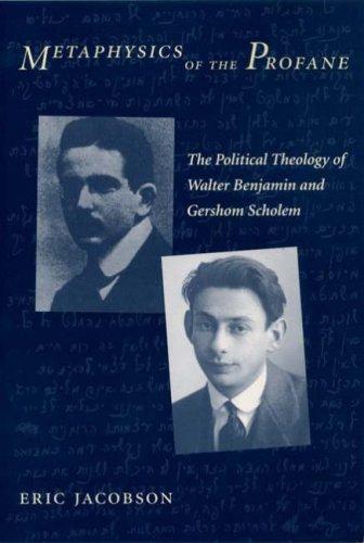 Cover for Metaphysics of the Profane